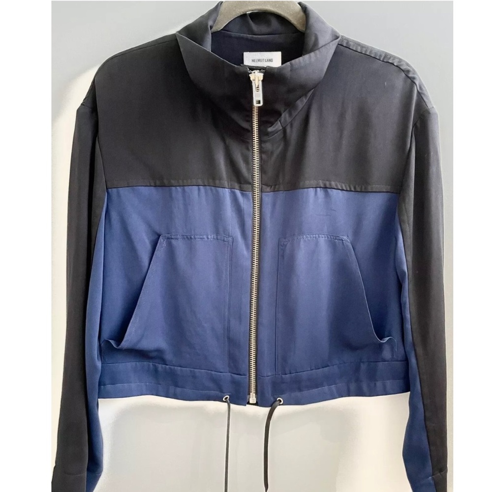 Helmut Lang Black & Navy Jacket